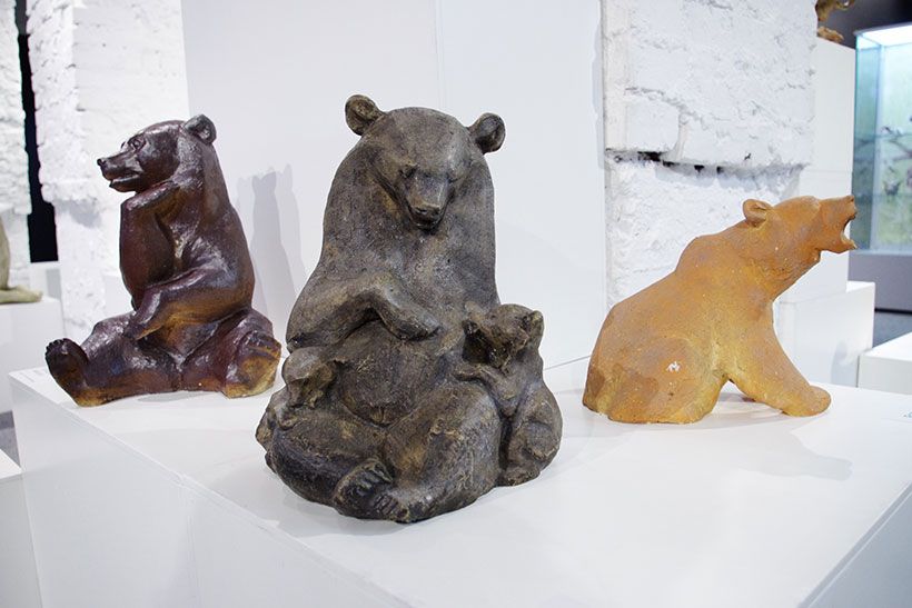 Скульптуры медведя
